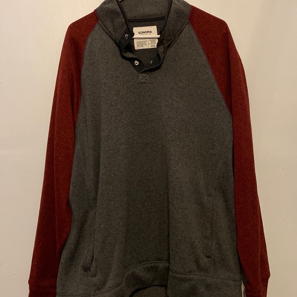 Sonoma pull over sweatshirt Mens XXL